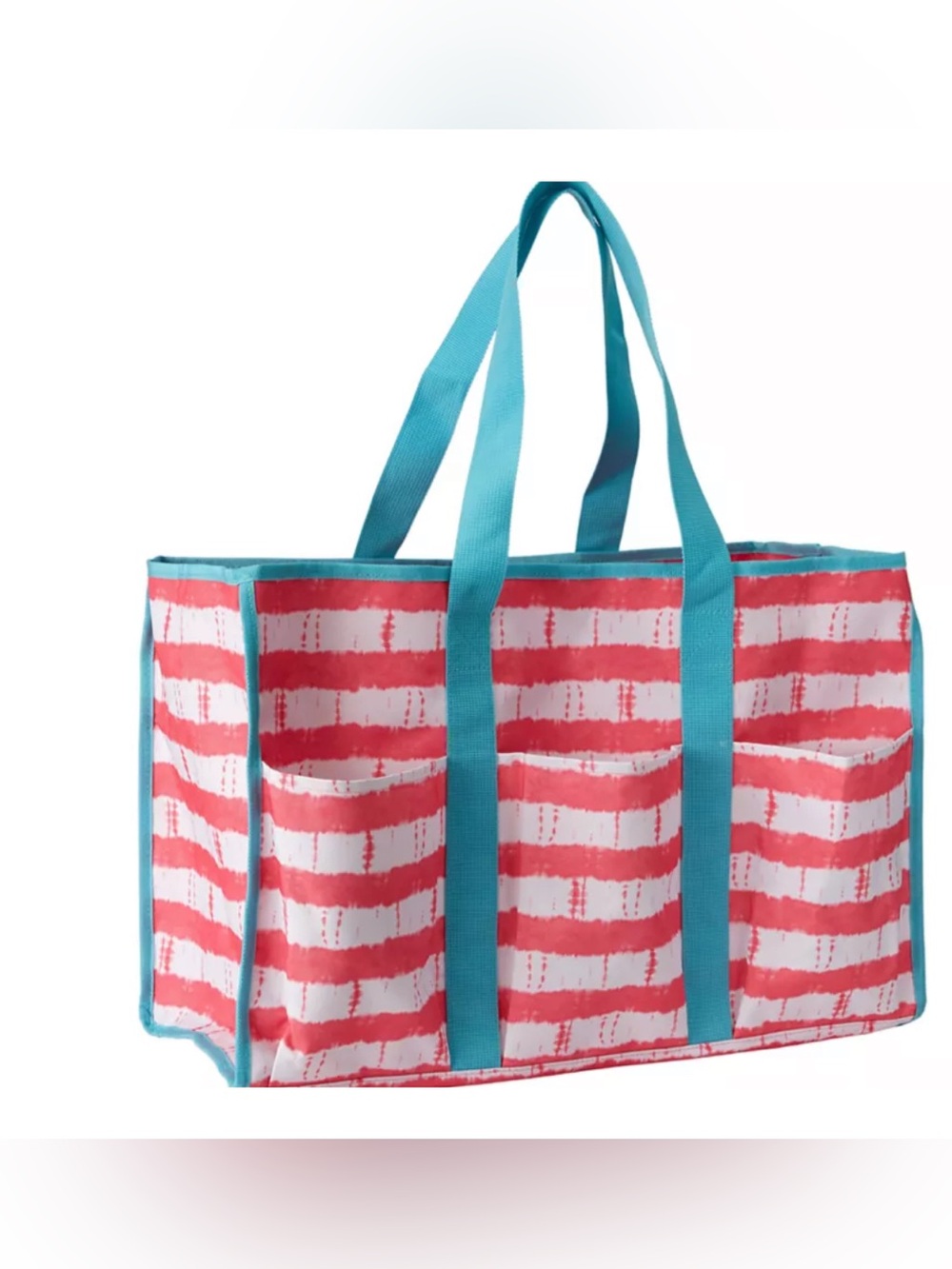 Crown & Ivy Pink Tie Dye Beach Bag